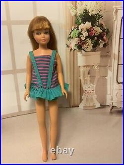 Vintage Barbie Skipper Doll #1105 Titan OSS Twist'N Turn Bendable Legs Japan