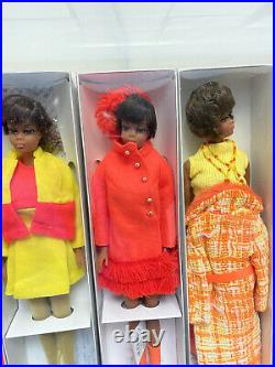 Vintage Barbie Store Display Dressed Dolls Nrfb Mib Mip Christie Julia #2