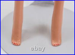 Vintage Barbie Swirl Ponytail Doll Blonde In PAK Lame Dress & Navy Heels 1964