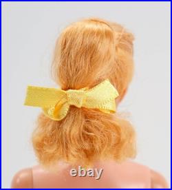 Vintage Barbie Swirl Ponytail Doll Blonde In PAK Lame Dress & Navy Heels 1964