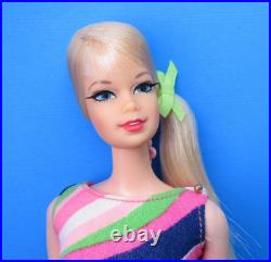 Vintage Barbie TALKING STACEY Doll #1125 Side Ponytail Blonde Hair SHE TALKS
