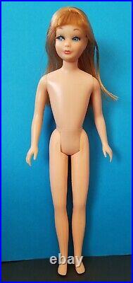 Vintage Barbie TITIAN SKIPPER DOLL #1105 Twist'N Turn +DRESS COAT-COMPLETE+CASE