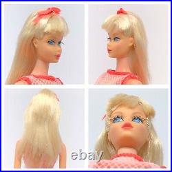 Vintage Barbie TNT GORGEOUS Platinum Blonde Mod Orange Swimsuit OSS Japan