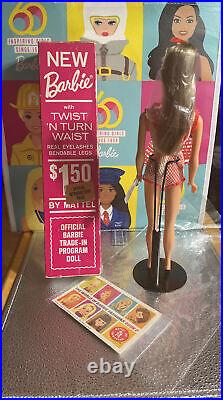 Vintage Barbie TNT New-Original Box, Long Silver Ash Blonde-Prettiest Hair! EUC