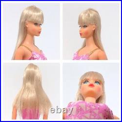 Vintage Barbie TNT STUNNING Silver Platinum Blonde Japan Twist N Turn
