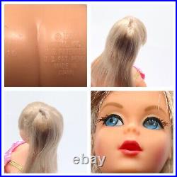 Vintage Barbie TNT STUNNING Silver Platinum Blonde Japan Twist N Turn