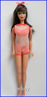 Vintage Barbie TNT Twist N Turn #1160 GoGo CoCo Dark Brunette Doll, BEAUTY