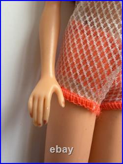 Vintage Barbie TNT Twist N Turn #1160 GoGo CoCo Dark Brunette Doll, BEAUTY