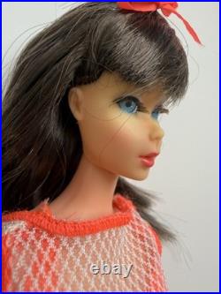 Vintage Barbie TNT Twist N Turn #1160 GoGo CoCo Dark Brunette Doll, BEAUTY