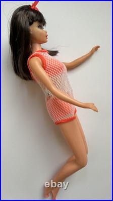 Vintage Barbie TNT Twist N Turn #1160 GoGo CoCo Dark Brunette Doll, BEAUTY
