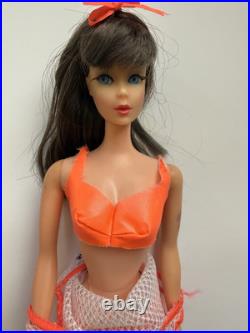Vintage Barbie TNT Twist N Turn #1160 GoGo CoCo Dark Brunette Doll, BEAUTY