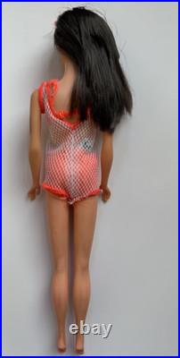 Vintage Barbie TNT Twist N Turn #1160 GoGo CoCo Dark Brunette Doll, BEAUTY