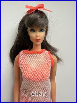 Vintage Barbie TNT Twist N Turn #1160 GoGo CoCo Dark Brunette Doll, BEAUTY