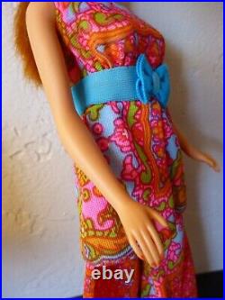 Vintage Barbie Titian Stacey doll TNT original Swimsuit and Mood Matchers #1792