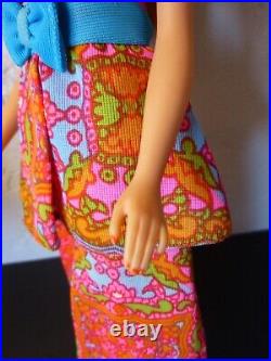 Vintage Barbie Titian Stacey doll TNT original Swimsuit and Mood Matchers #1792