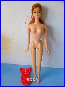 Vintage Barbie Titian Stacey doll TNT original Swimsuit and Mood Matchers #1792