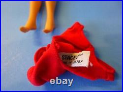 Vintage Barbie Titian Stacey doll TNT original Swimsuit and Mood Matchers #1792