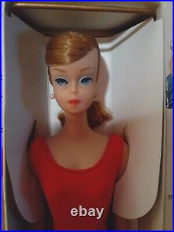 Vintage Barbie Titian Swirl Ponytail, Box, Wrist Tag, Orig Ribbon, OT, No Green