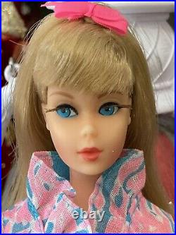 Vintage Barbie Tnt Twist N Turn & Ruffles & Swirls Original Hair Bow Beautiful