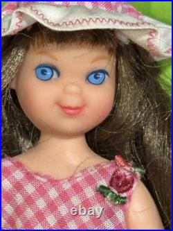 Vintage Barbie Tutti # 3550 Brownette In Original Box Mattel 1965 Japan