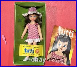 Vintage Barbie Tutti # 3550 Brownette In Original Box Mattel 1965 Japan