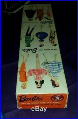 Vintage Barbie, VHTF#850, Japan, Brunette, Ponytail, Doll, BoxOnly, WithFashion Booklet