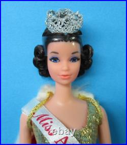 Vintage Barbie WALKING MISS AMERICA Doll #3200 with Complete Original Outfit
