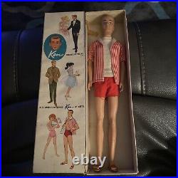 Vintage Barbie boyfriend Ken Blonde Doll With orig box # 750
