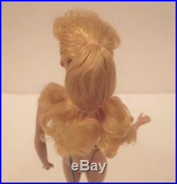 Vintage Barbie doll ponytail blonde # 6 or 7 beautiful condition Japan