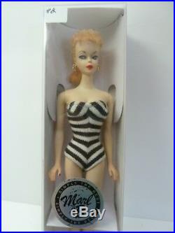 Vintage Barbie ponytail #2 blond Gorgeous! Square JAPAN box on foot