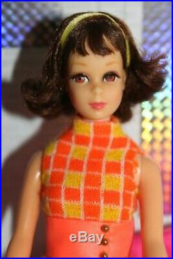 Vintage Barbie rare short Flip Francie 1969 / Japan & #1209 Mini Chex 1968 60er
