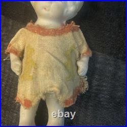 Vintage Bisque Doll Lot 1920s-30s All Marked JAPAN 7 Dolls 3-4 Painted SEE