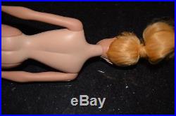 Vintage Blond Ponytail Barbie Doll 3 or 4 TM By Mattel / Japan
