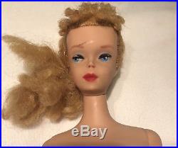 Vintage Blonde 1960s Ponytail Barbie Doll TM by Mattel Japan #4
