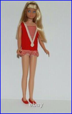 Vintage Blonde #1 Straight Leg Skipper Doll Original Ss Headband