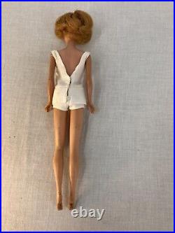 Vintage Blonde BARBIE Doll Blue Eyeshadow 1965 With Original Clothing