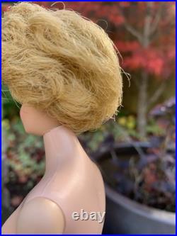 Vintage Blonde Bubble Cut Barbie Japan Stamp, Mint Pretty Light Pale Face