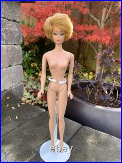 Vintage Blonde Bubble Cut Barbie Japan Stamp Pretty Light Pale Face