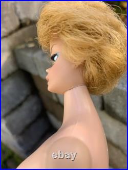 Vintage Blonde Bubble Cut Barbie Japan Stamp Pretty Light Pale Face