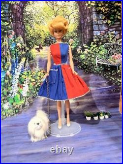 Vintage Blonde Bubblecut Circa 1963 With Fancy Free Dress (1963-64)
