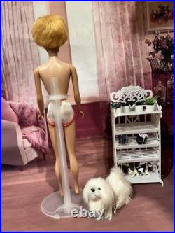 Vintage Blonde Bubblecut Circa 1963 With Fancy Free Dress (1963-64)