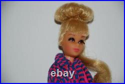 Vintage Blonde Growing Pretty Hair Francie Doll In The Combo