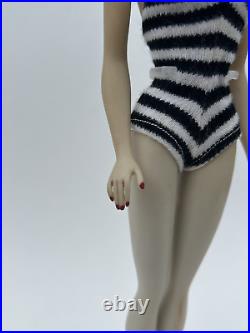 Vintage Blonde Ponytail # 3 Barbie Doll with Factory Updo/ Bun 1960s, EXQUISITE