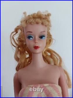 Vintage Blonde Ponytail Barbie Doll #4 TM