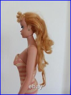 Vintage Blonde Ponytail Barbie Doll #4 TM