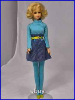 Vintage Blonde Short Flip Francie Doll Complete #1265 Barbie Mattel Japan 1960s