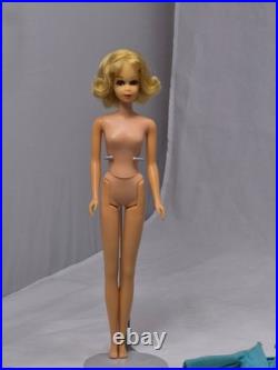 Vintage Blonde Short Flip Francie Doll Complete #1265 Barbie Mattel Japan 1960s