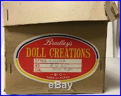 Vintage Bradley's Doll Creations Nib Japan Md402 China Night Bic Sankyo Orgel