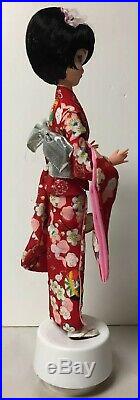 Vintage Bradley's Doll Creations Nib Japan Md403 Sukiyaki Song Bic Sankyo Orgel