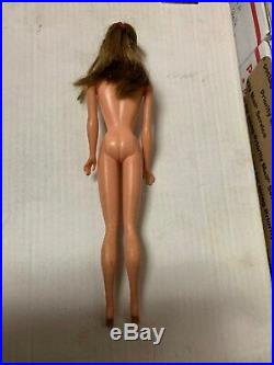 Vintage Brown Hair Standard Straight Leg Barbie Made In Japan L@@k